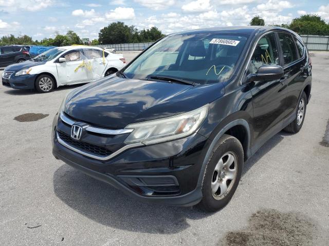 Photo 2 from auction – 2015 HONDA CR-V LX with VIN 3CZRM3H39FG705938