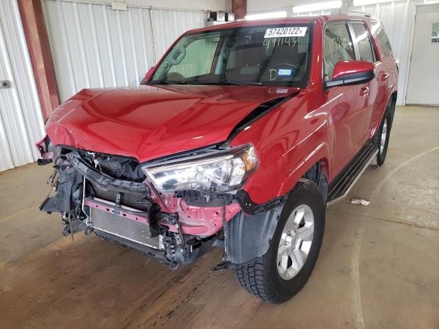 Photo 2 from auction – 2018 TOYOTA 4RUNNER SR with VIN JTEBU5JR9J5491143