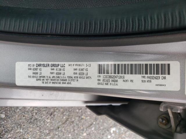 Photo 10 from auction – 2013 CHRYSLER 200 TOURIN with VIN 1C3CCBBG2DN712016