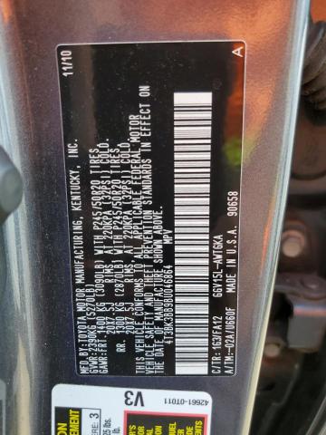 Photo 10 from auction – 2011 TOYOTA VENZA with VIN 4T3BK3BB9BU046864