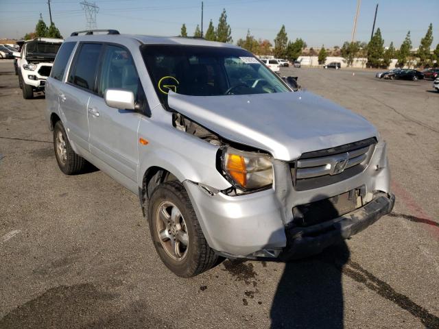 HONDA PILOT EXL 2008 with VIN 5FNYF28618B020227 - Photo from auction