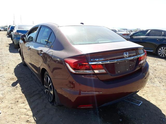 Photo 3 from auction – 2013 HONDA CIVIC EXL with VIN 19XFB2F98DE058120