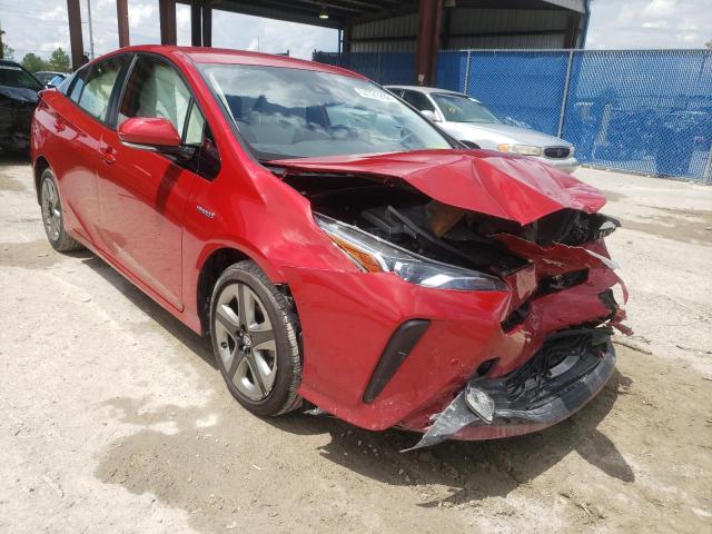 TOYOTA PRIUS 2019 with VIN JTDKARFU6K3084685 - Photo from auction