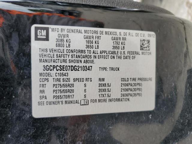 Photo 10 from auction – 2013 CHEVROLET SILVERADO with VIN 3GCPCSE07DG210347
