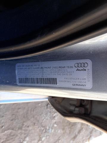 Photo 10 from auction – 2012 AUDI A6 PREMIUM with VIN WAUDFAFC7CN126514