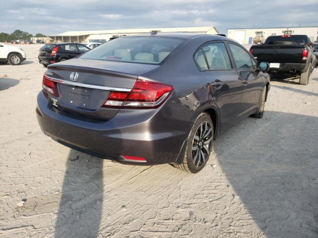 Photo 4 from auction – 2014 HONDA CIVIC EXL with VIN 19XFB2F91EE051334