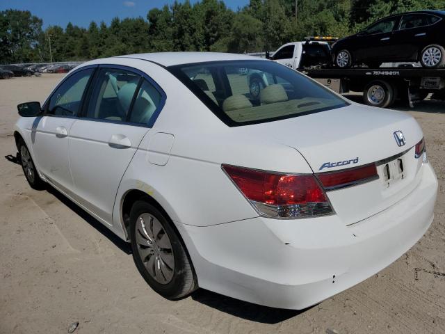 Photo 3 from auction – 2012 HONDA ACCORD LX with VIN 1HGCP2F33CA124348