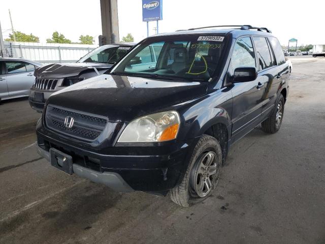Photo 2 from auction – 2003 HONDA PILOT EXL with VIN 2HKYF18663H568678