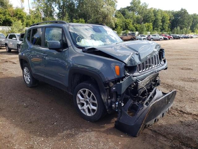 JEEP RENEGADE L 2017 with VIN ZACCJBBB1HPE85064 - Photo from auction