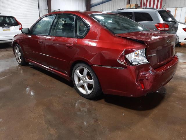 Photo 3 from auction – 2009 SUBARU LEGACY 2.5 with VIN 4S3BL616896228621