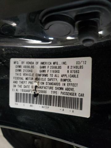 Photo 10 from auction – 2012 ACURA TL with VIN 19UUA8F29CA026666