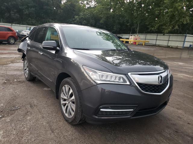 ACURA MDX TECHNO 2015 with VIN 5FRYD4H43FB007605 - Photo from auction