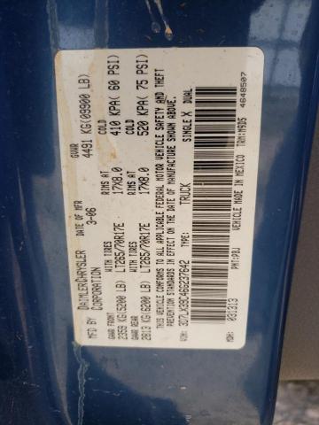 Photo 10 from auction – 2006 DODGE RAM 3500 with VIN 3D7LX39C46G237642