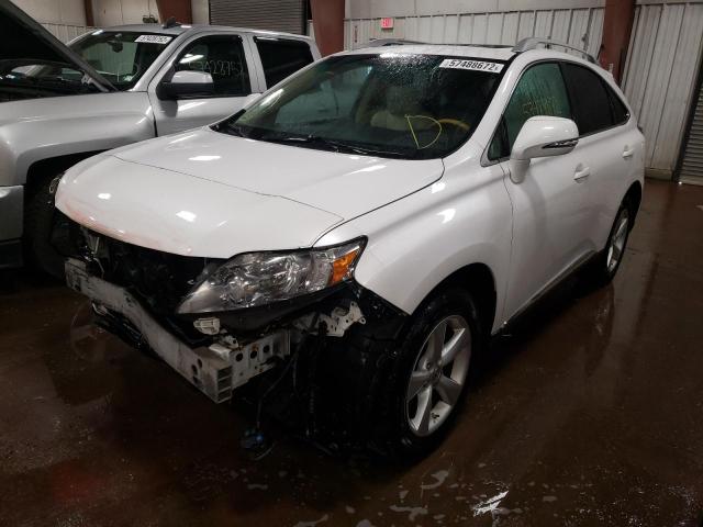 Photo 2 from auction – 2010 LEXUS RX 350 with VIN 2T2BK1BA9AC074955