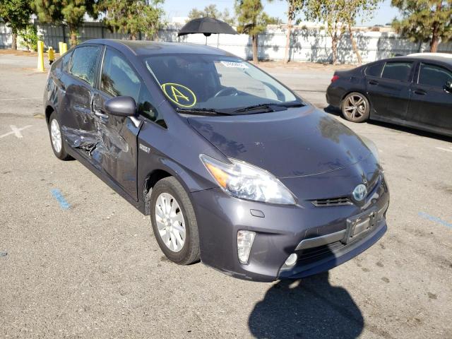 TOYOTA PRIUS PLUG 2012 with VIN JTDKN3DP5C3012280 - Photo from auction