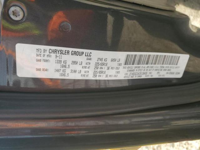 Photo 10 from auction – 2012 DODGE GRAND CARA with VIN 2C4RDGCG4CR138499