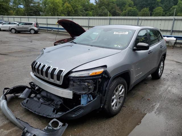 Photo 2 from auction – 2015 JEEP CHEROKEE S with VIN 1C4PJMAB3FW619796