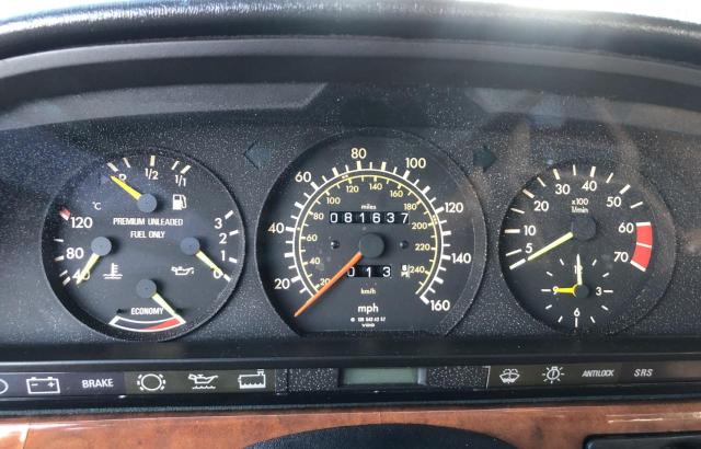 Photo 8 from auction – 1990 MERCEDES-BENZ 560 SEL with VIN WDBCA39E3LA532933