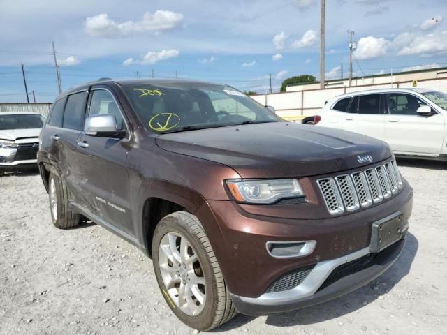 JEEP GRAND CHER 2014 with VIN 1C4RJFJG9EC200383 - Photo from auction