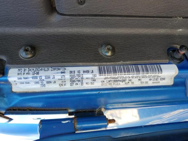 Photo 10 from auction – 1999 JEEP WRANGLER / with VIN 1J4FY19S9XP443997