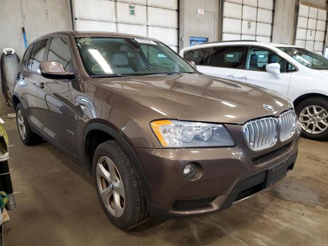 BMW X3 XDRIVE2 2011 with VIN 5UXWX5C57BL710832 - Photo from auction