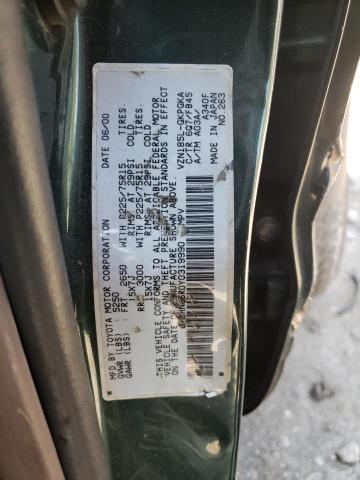 Photo 10 from auction – 2000 TOYOTA 4RUNNER SR with VIN JT3HN86R0Y0319990
