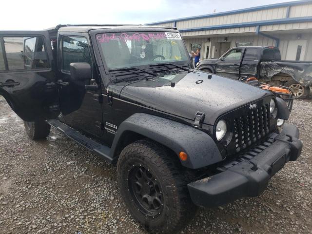 JEEP WRANGLER U 2014 with VIN 1C4BJWDG2EL319793 - Photo from auction