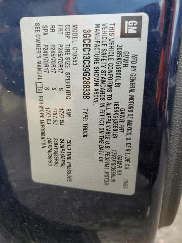 Photo 10 from auction – 2009 CHEVROLET SILVERADO with VIN 3GCEC13C39G288338