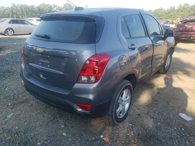 Photo 4 from auction – 2020 CHEVROLET TRAX LS with VIN 3GNCJKSB4LL162507