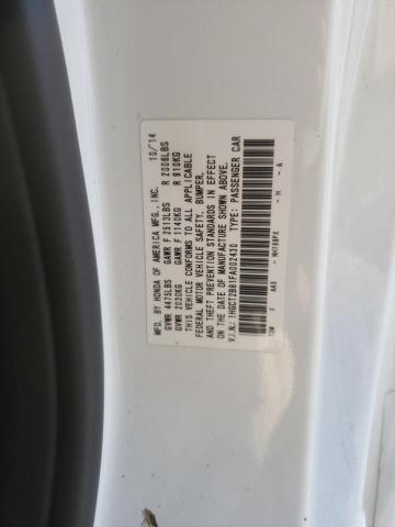 Photo 10 from auction – 2015 HONDA ACCORD EXL with VIN 1HGCT2B81FA002430