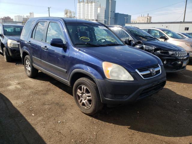 HONDA CR-V EX 2004 with VIN JHLRD78884C011673 - Photo from auction