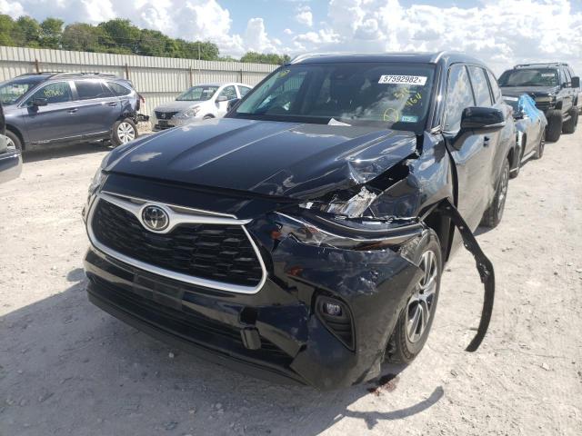 Photo 2 from auction – 2020 TOYOTA HIGHLANDER with VIN 5TDGZRBH2LS511464