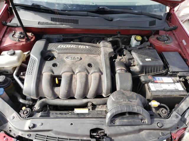 Photo 7 from auction – 2007 KIA OPTIMA LX with VIN KNAGE123X75122341