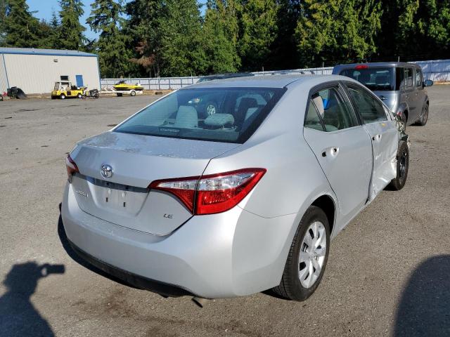 Photo 4 from auction – 2016 TOYOTA COROLLA L with VIN 2T1BURHE3GC673205