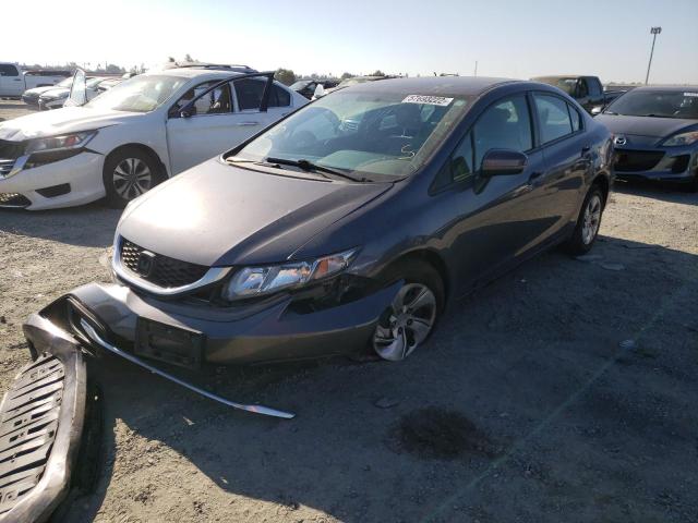 Photo 2 from auction – 2014 HONDA CIVIC LX with VIN 19XFB2F56EE261604
