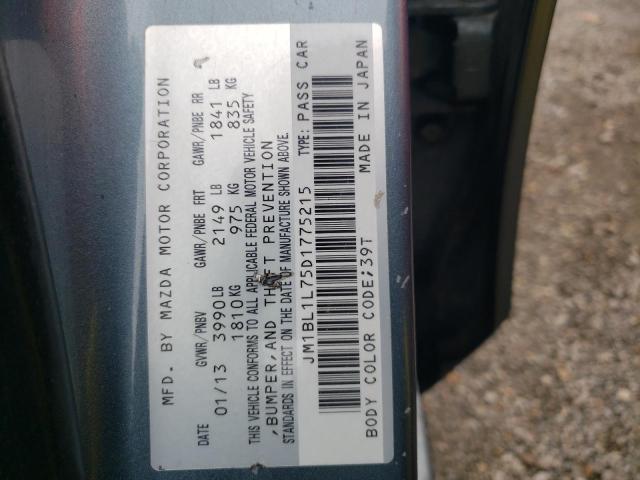 Photo 10 from auction – 2013 MAZDA 3 I with VIN JM1BL1L75D1775215