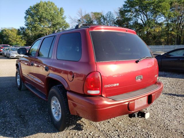 Photo 3 from auction – 2000 DODGE DURANGO with VIN 1B4HS28N5YF304374