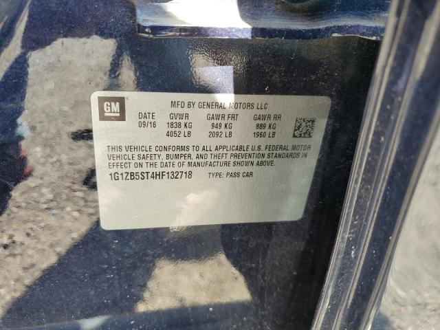 Photo 10 from auction – 2017 CHEVROLET MALIBU LS with VIN 1G1ZB5ST4HF132718