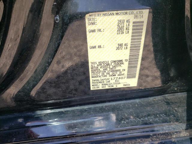 Photo 10 from auction – 2015 NISSAN ALTIMA 2.5 with VIN 1N4AL3AP5FC177407