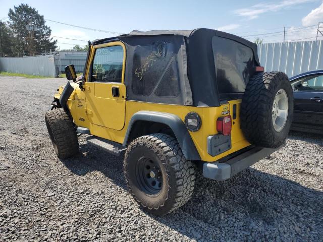 Photo 3 from auction – 2000 JEEP WRANGLER / with VIN 1J4FA49S2YP754260