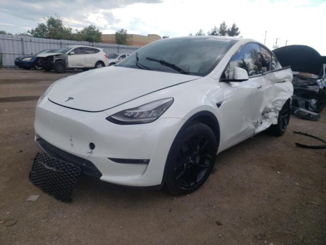 Photo 2 from auction – 2021 TESLA MODEL Y with VIN 5YJYGAEE3MF190134