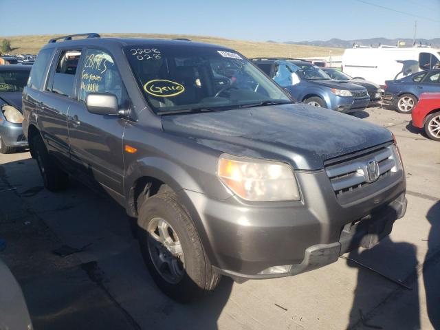 HONDA PILOT EXL 2008 with VIN 5FNYF18568B045724 - Photo from auction