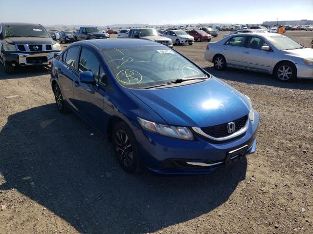HONDA CIVIC EX 2013 with VIN 2HGFB2F80DH537290 - Photo from auction