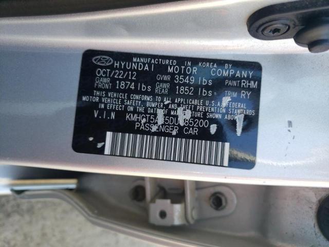 Photo 10 from auction – 2013 HYUNDAI ACCENT GLS with VIN KMHCT5AE5DU085200
