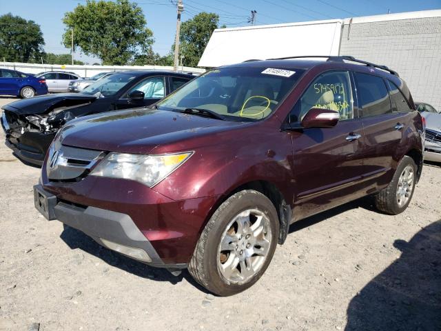 Photo 2 from auction – 2007 ACURA MDX TECHNO with VIN 2HNYD28337H502258