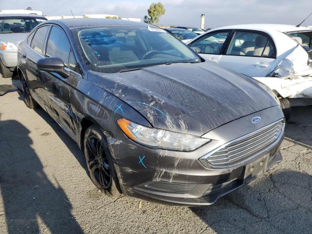 FORD FUSION SE 2018 with VIN 3FA6P0LU0JR139895 - Photo from auction
