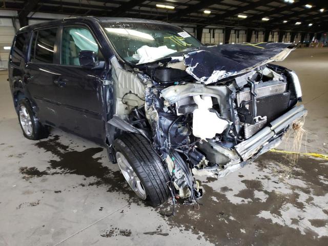 HONDA PILOT EXLN 2012 with VIN 5FNYF4H75CB004819 - Photo from auction
