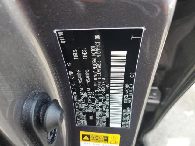 Photo 10 from auction – 2018 TOYOTA HIGHLANDER with VIN 5TDBZRFH4JS826039