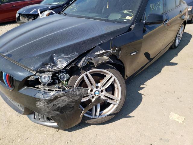 Photo 9 from auction – 2012 BMW 550 I with VIN WBAFR9C53CDX78847