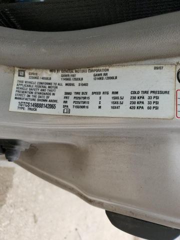 Photo 10 from auction – 2008 GMC CANYON with VIN 1GTCS149888142065